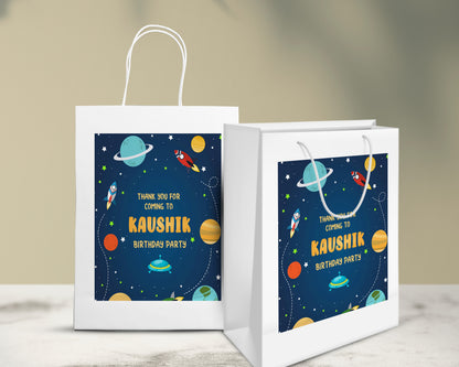 Space Theme Oversized Return Gift Bag - image 5 of 5 | Party Supplies India