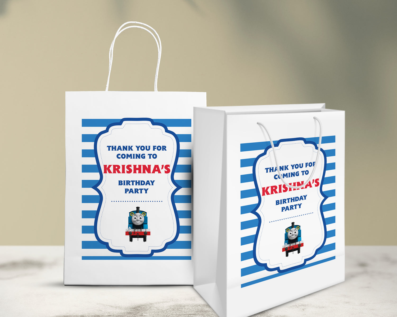 Thomas And Friends Theme Oversized Return Gift Bag - image 5 of 5 | Party Supplies India
