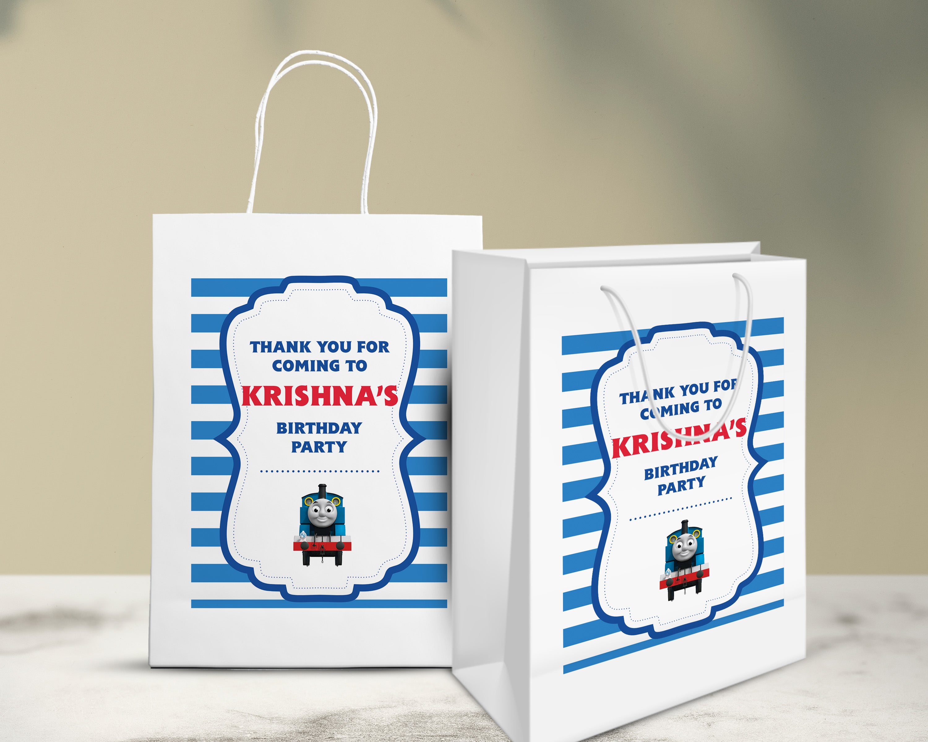 Thomas And Friends Theme Oversized Return Gift Bag - image 5 of 5 | Party Supplies India