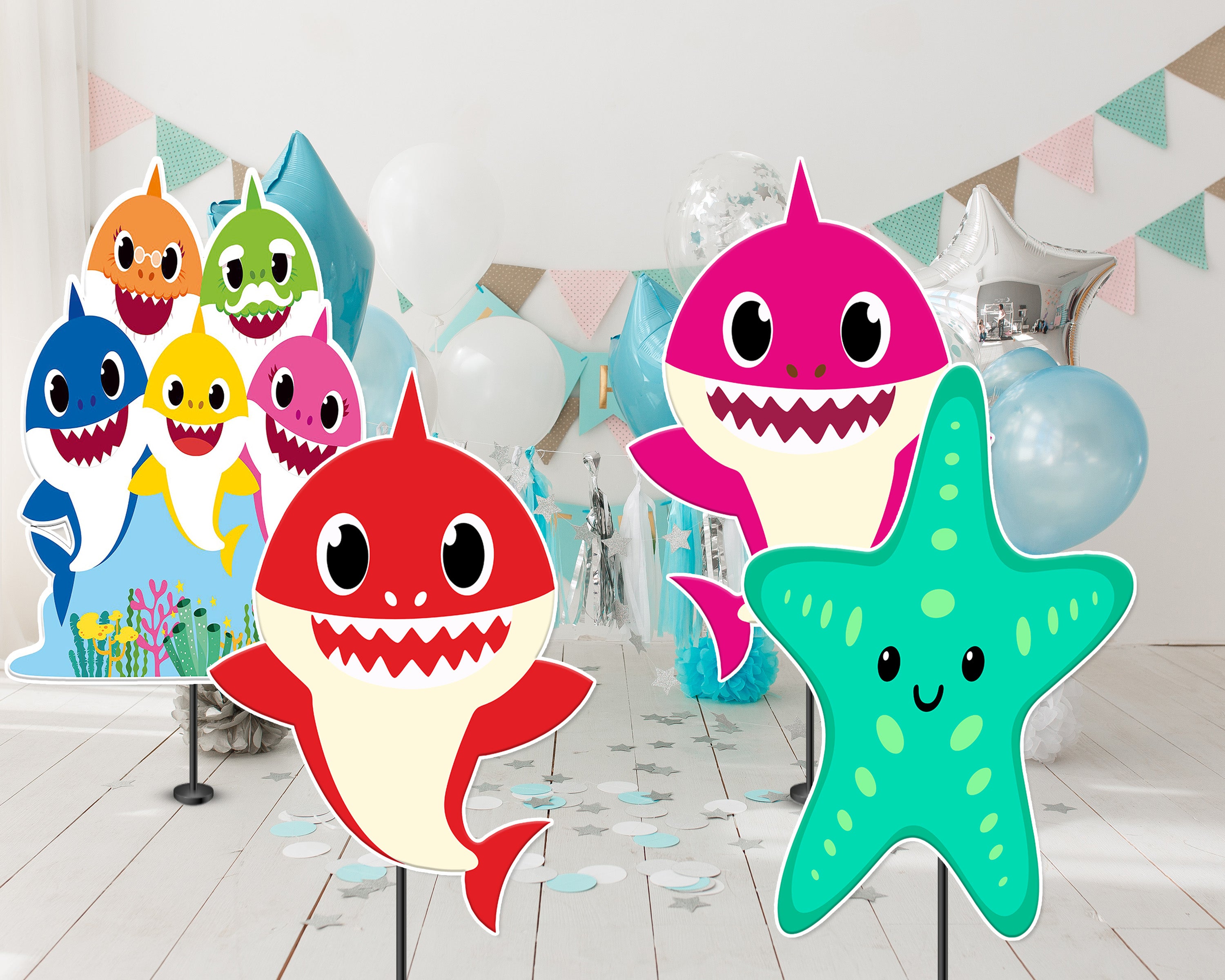 Shark Theme Cutout Combo