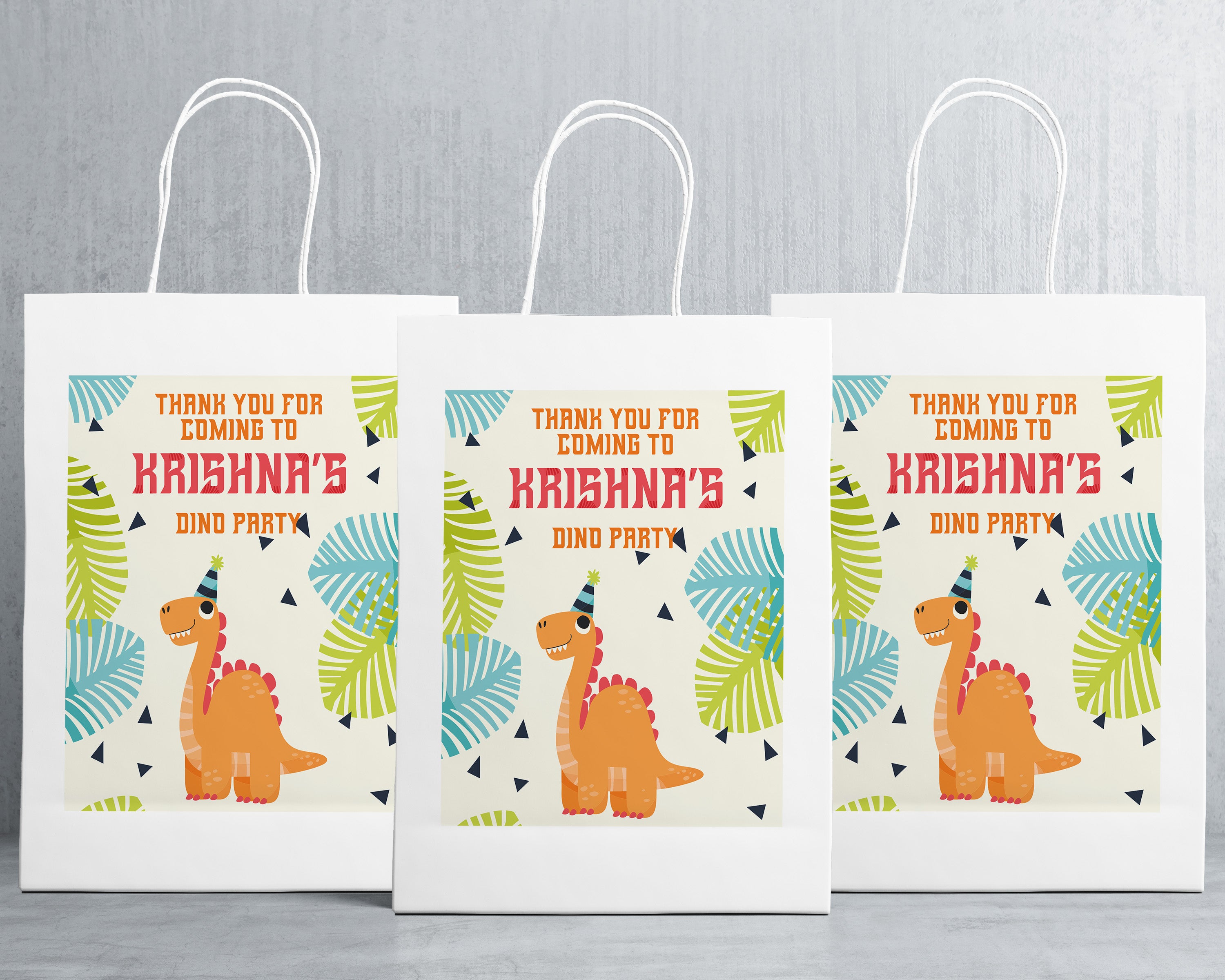 Dinosaur Theme Hanging Oversized Return Gift Bag - image 1 of 5 | Party Supplies India