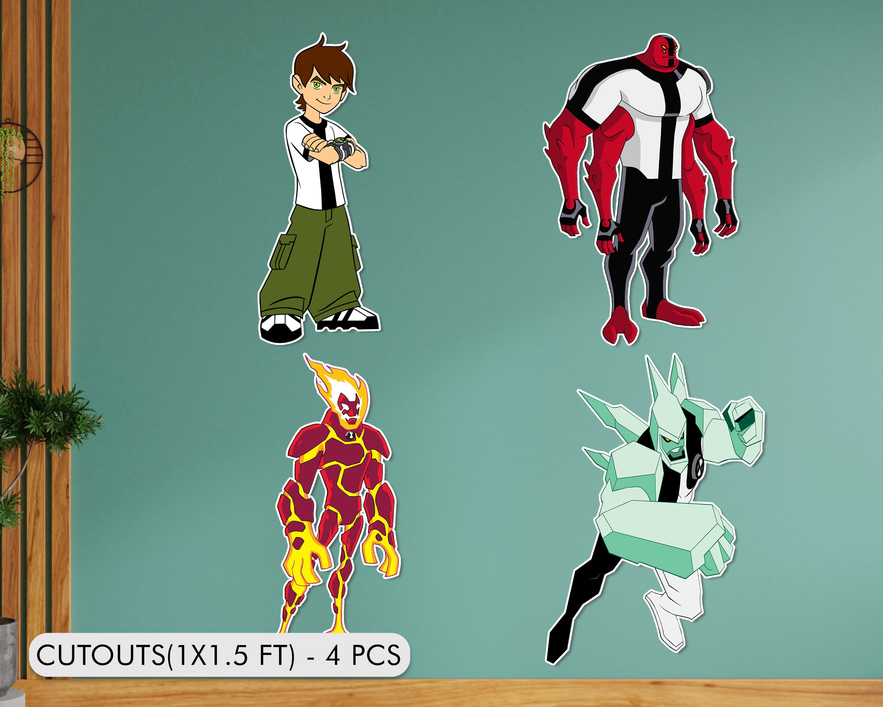Ben 10 Theme Classic Combo Kit | Birthday Party Supplies Online – Party ...