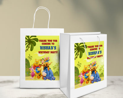 Winnie The Pooh Theme Oversized Return Gift Bag - image 5 of 5 | Party Supplies India
