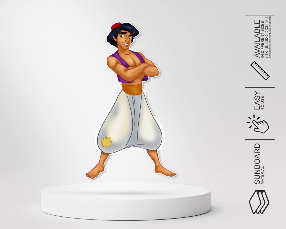 Aladdin Cut Aladdin Theme Cutout | Customized Birthday Party Supplies Online ...