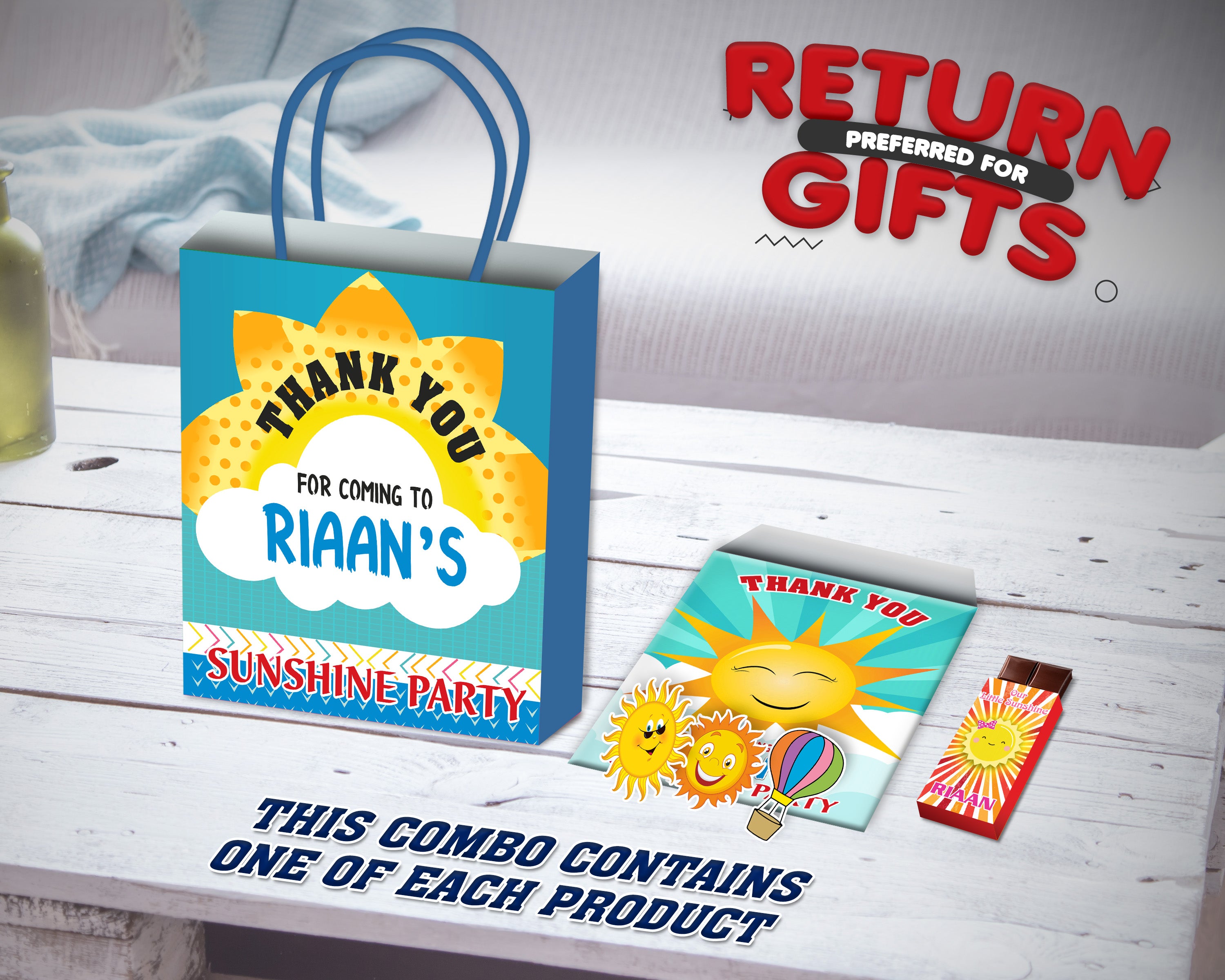 Sunshine Theme Return Gift Combo