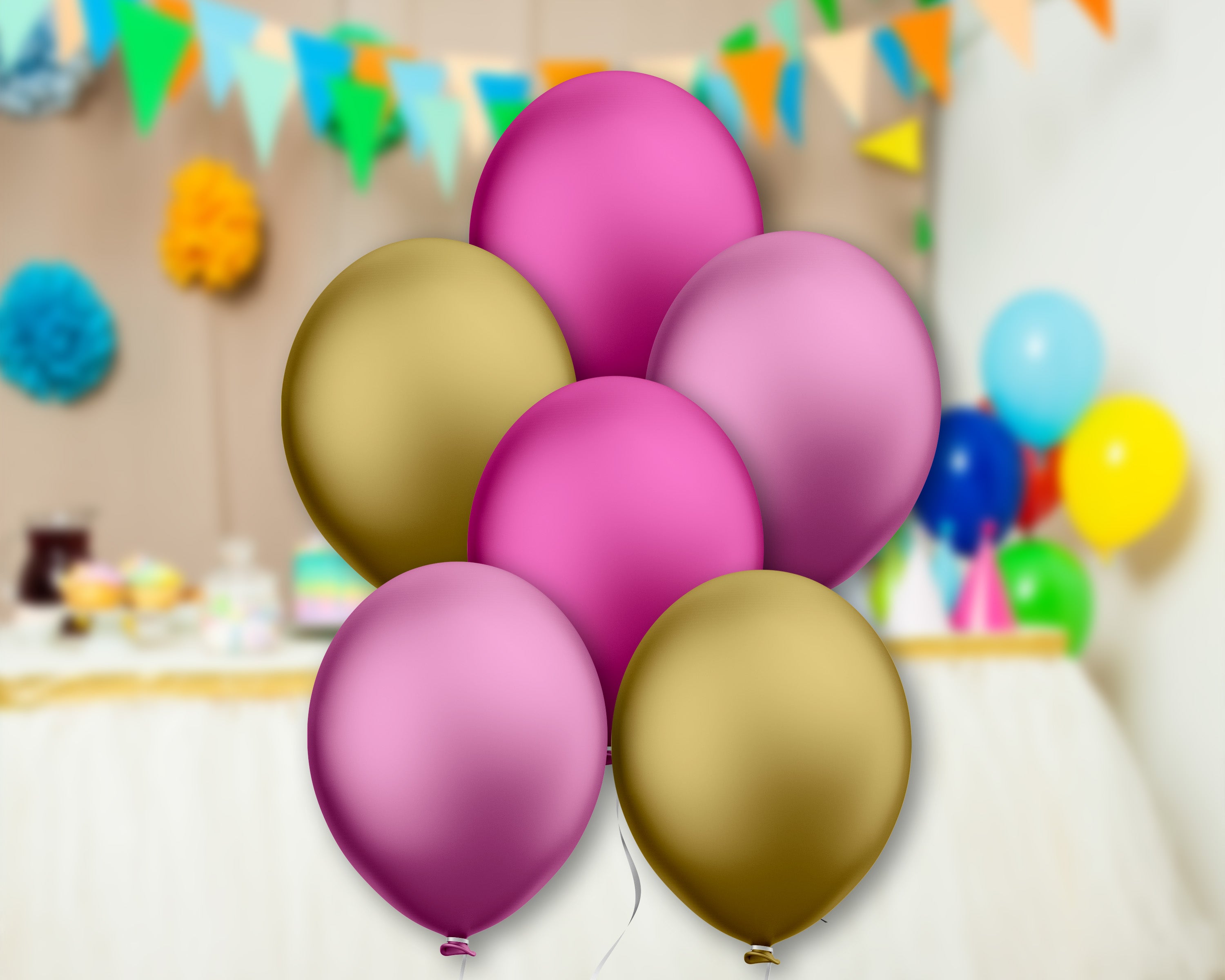 PSI Princess Theme Colour 60 Pcs Balloons