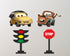 Car Theme Cutout Combo - image 1 of 5 | Party Supplies India