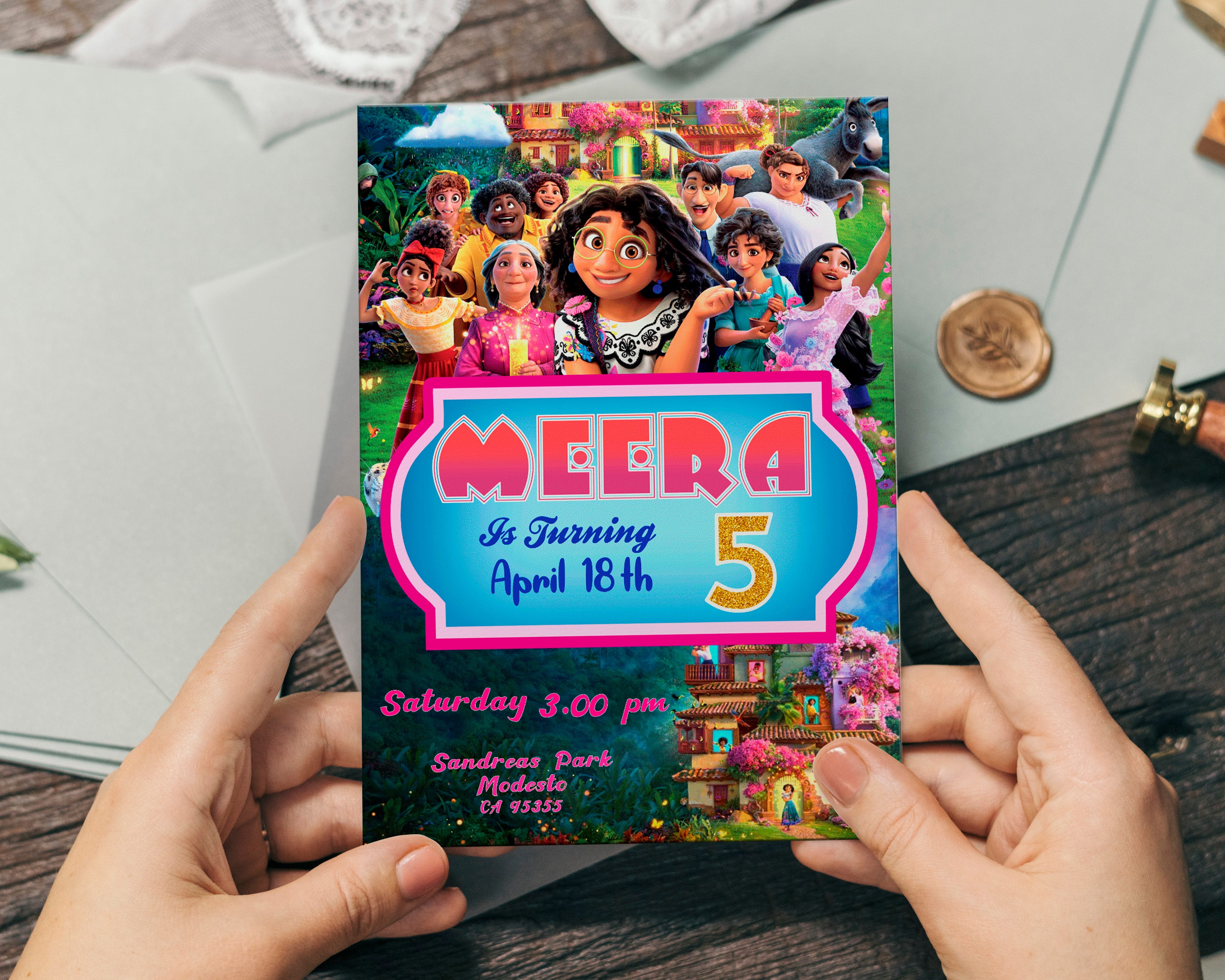 Encanto Theme Invite