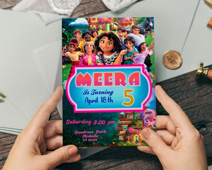 Encanto Theme Invite