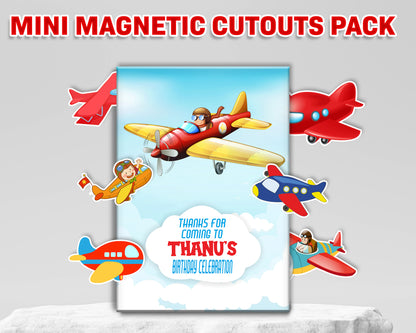 PSI Aeroplane Theme Mini Magnetic Return Gift Pack