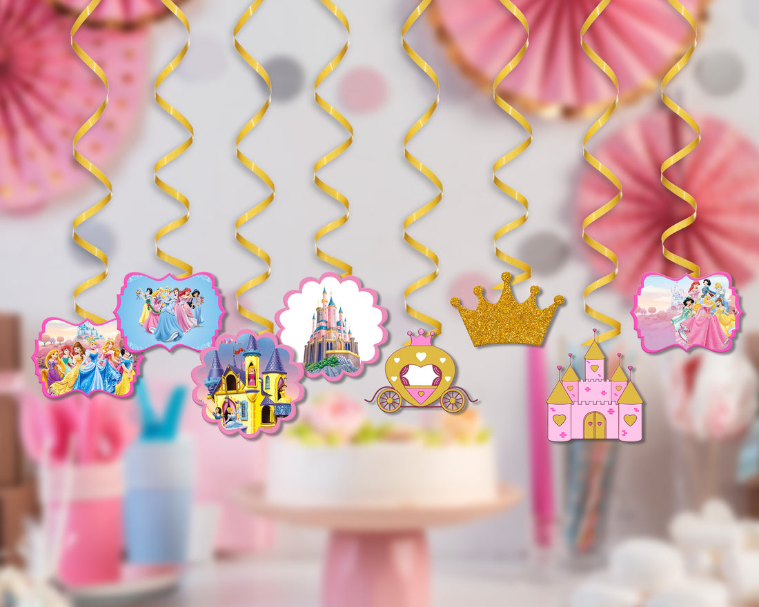 Princess Theme Swirls