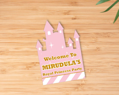 PSI Princess Theme Personalized Welcome Board