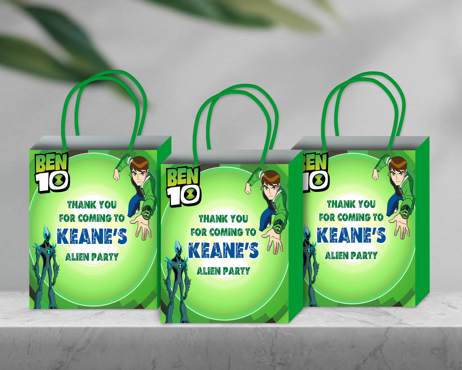 Ben 10 Theme Return Gift Bag