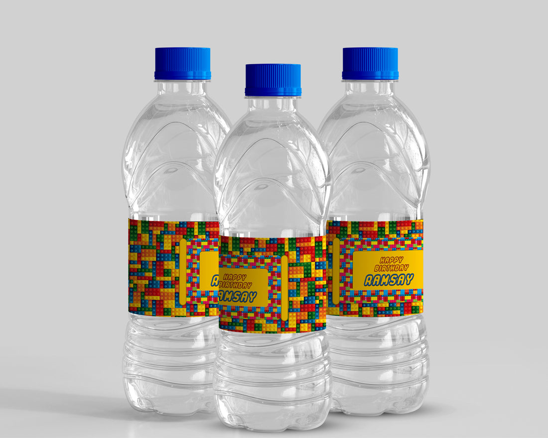 PSI Lego Theme Water Bottle Stickers