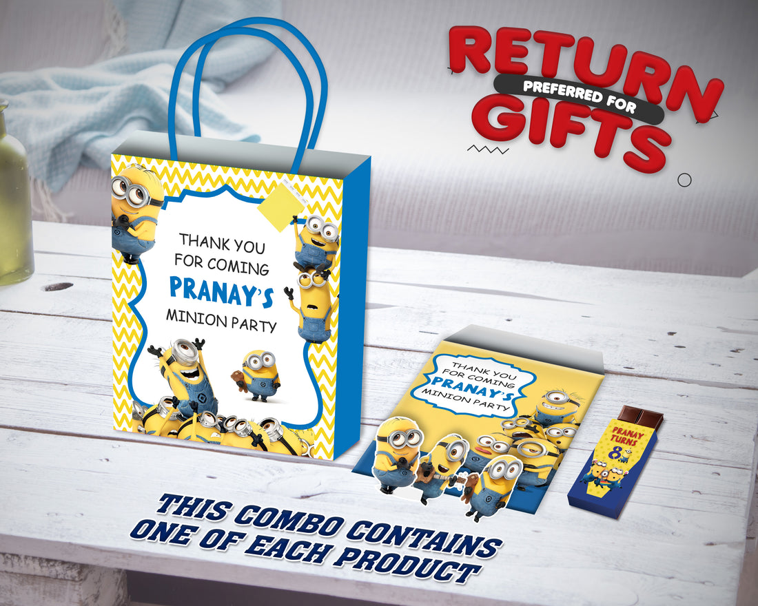 Minions Theme Return Gift Combo