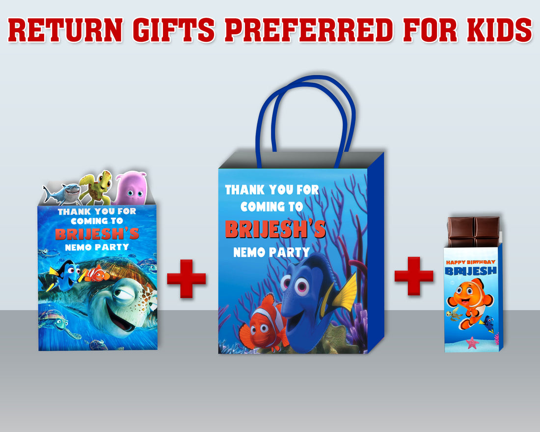 PSI Nemo and Dory Theme Return Gift Combo