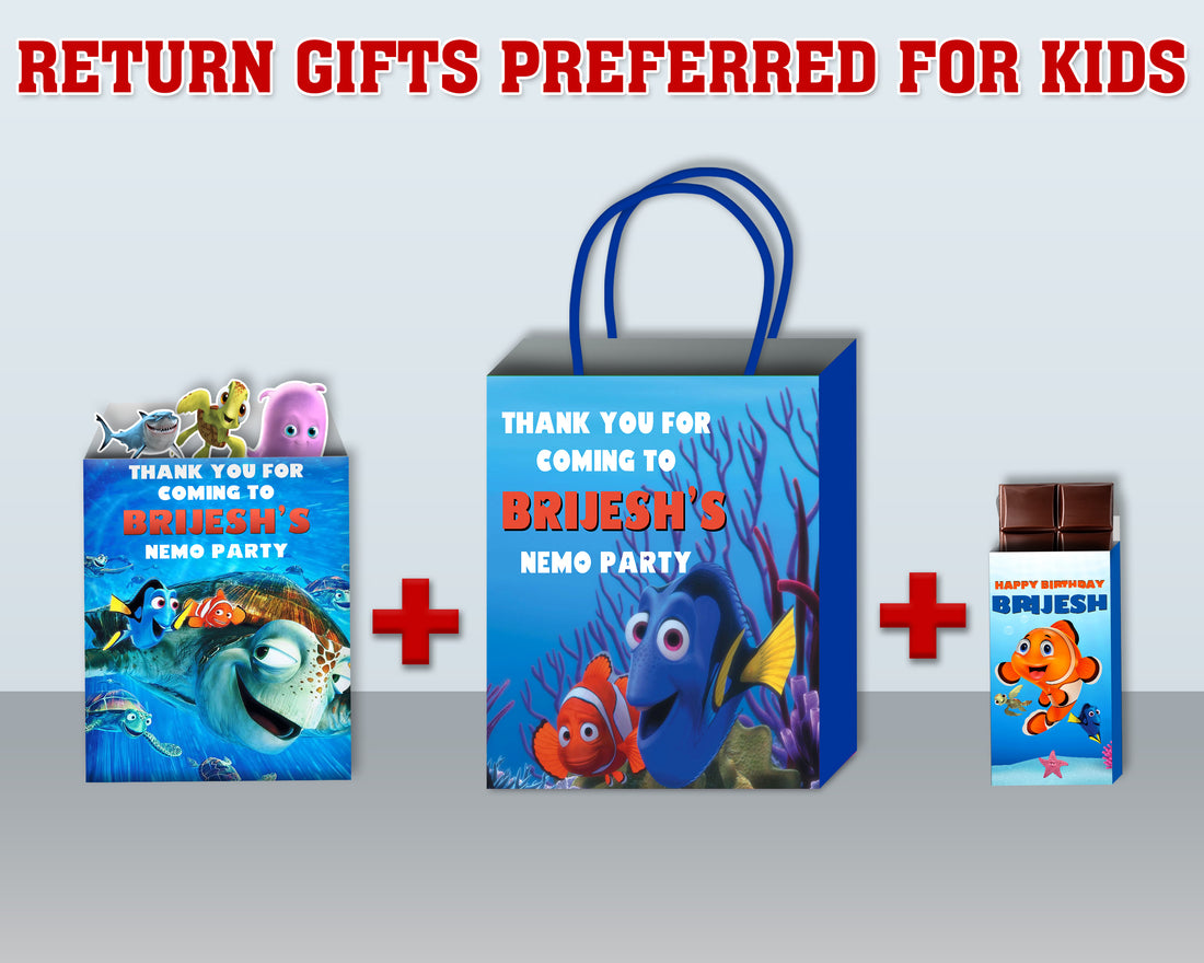 Nemo and Dory Theme Return Gift Combo
