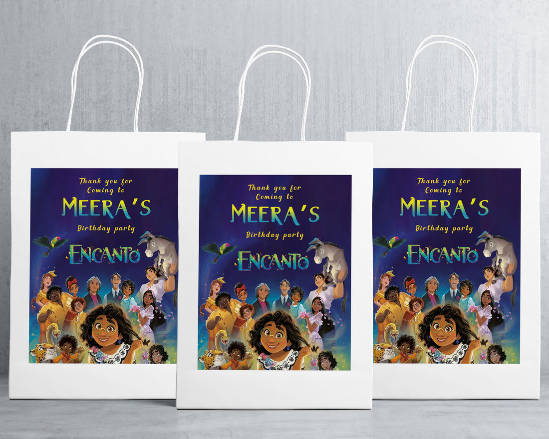 Encanto theme Oversized Return Gift Bag