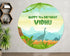 Dinosaur Theme Customized Round Backdrop - image 1 of 5 | Party Supplies India
