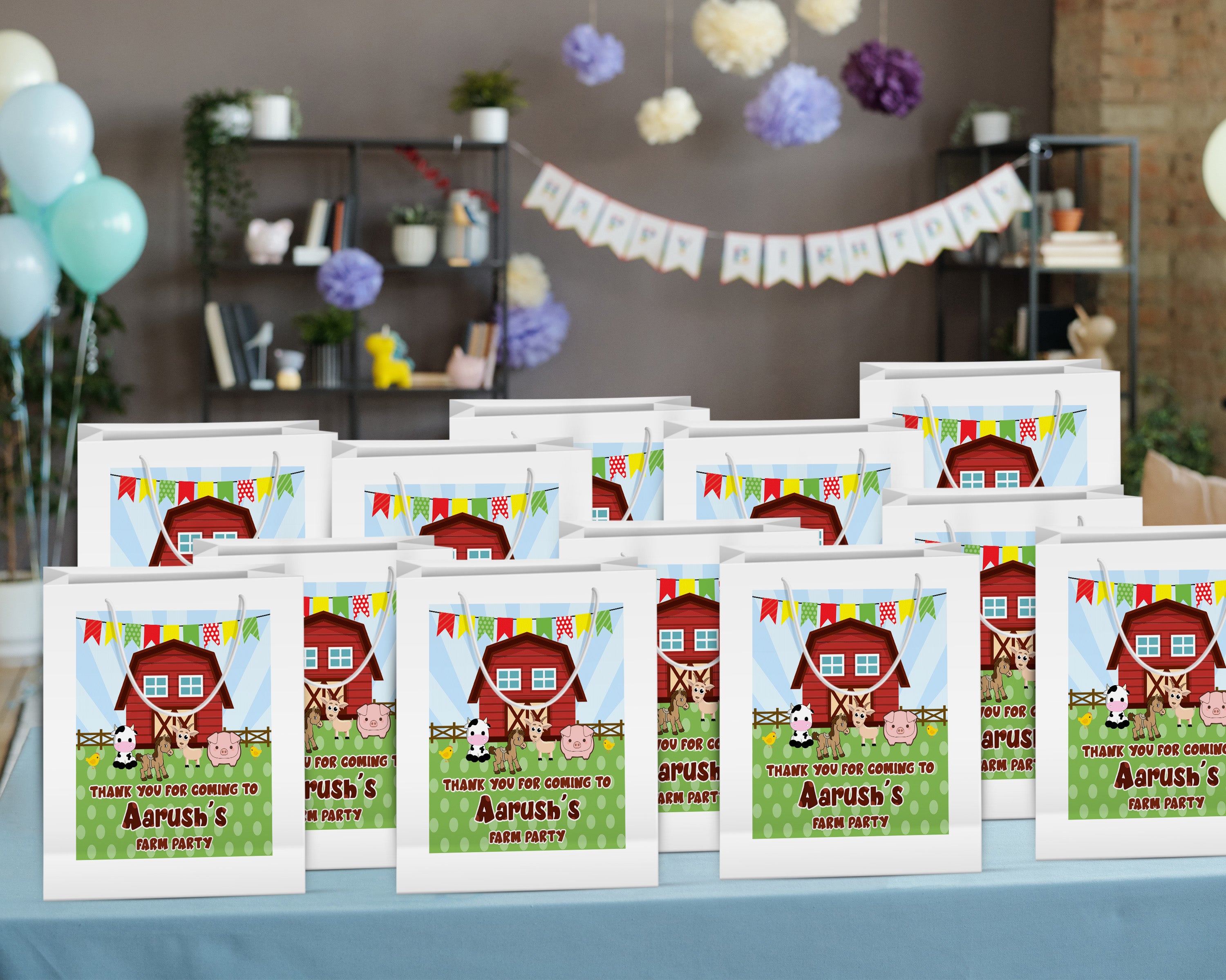 Farm Theme Oversized Return Gift Bag - image 4 of 5 | Party Supplies India