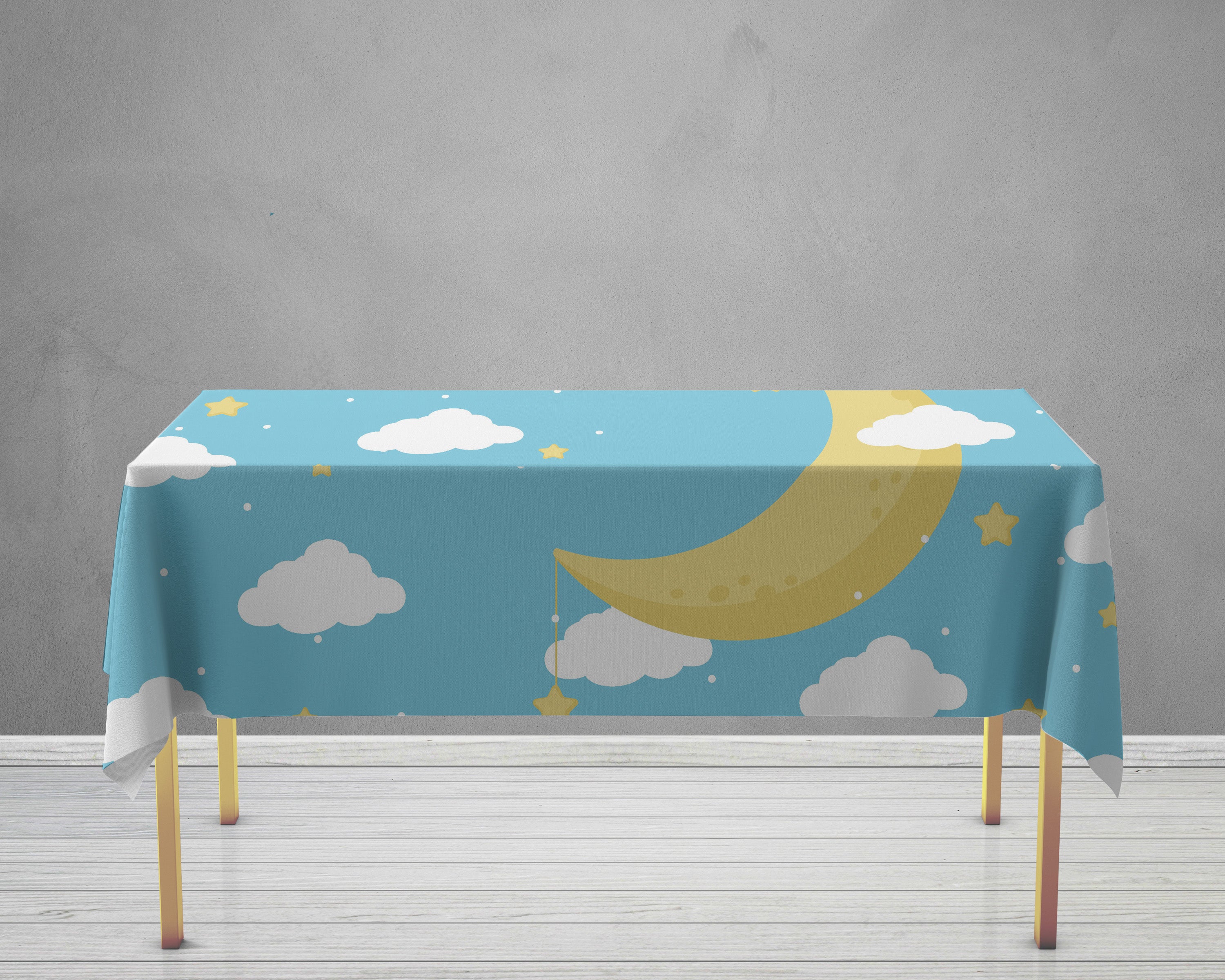 Twinkle Twinkle Little Star Theme Cake Tablecover