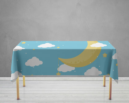 Twinkle Twinkle Little Star Theme Cake Tablecover