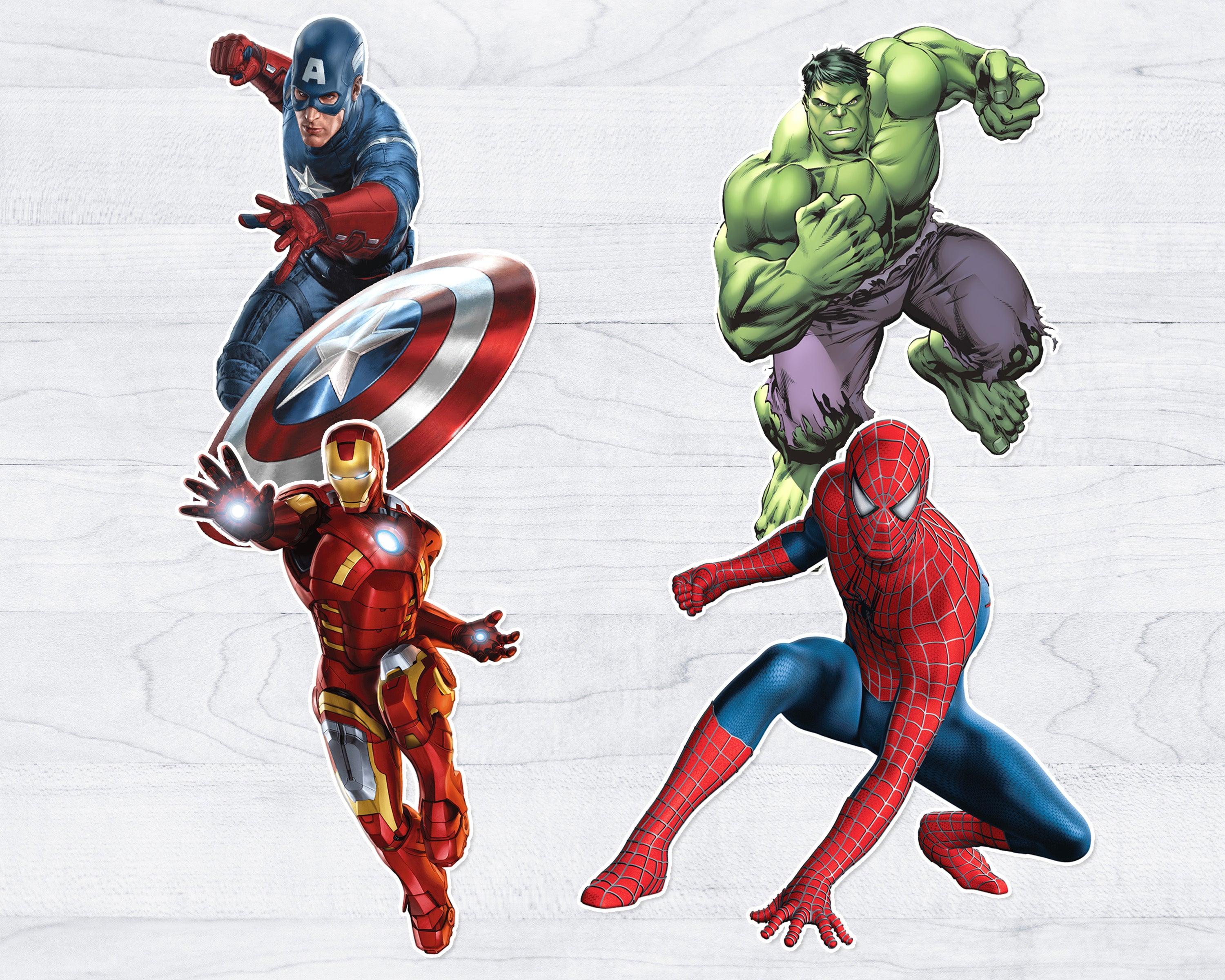 Avengers Theme Cutout Combo