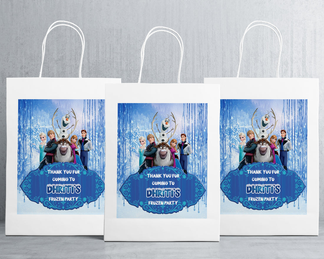 Frozen Theme Oversized Return Gift Bag