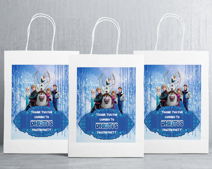 Frozen Theme Oversized Return Gift Bag
