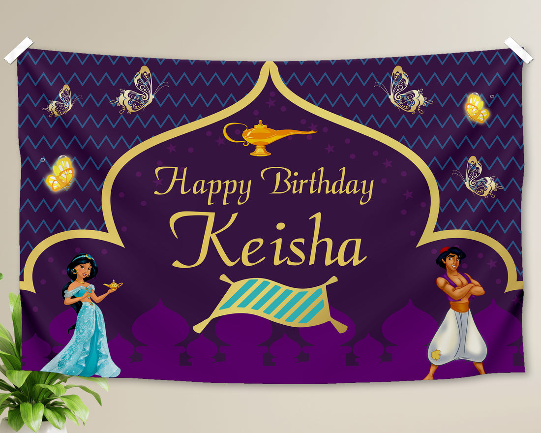 Aladdin Theme Customized Backdrop