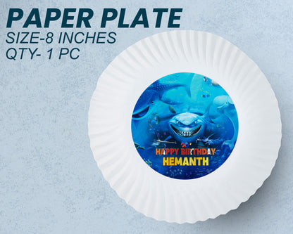 Nemo and Dory Theme Party Cups and Plates Combo