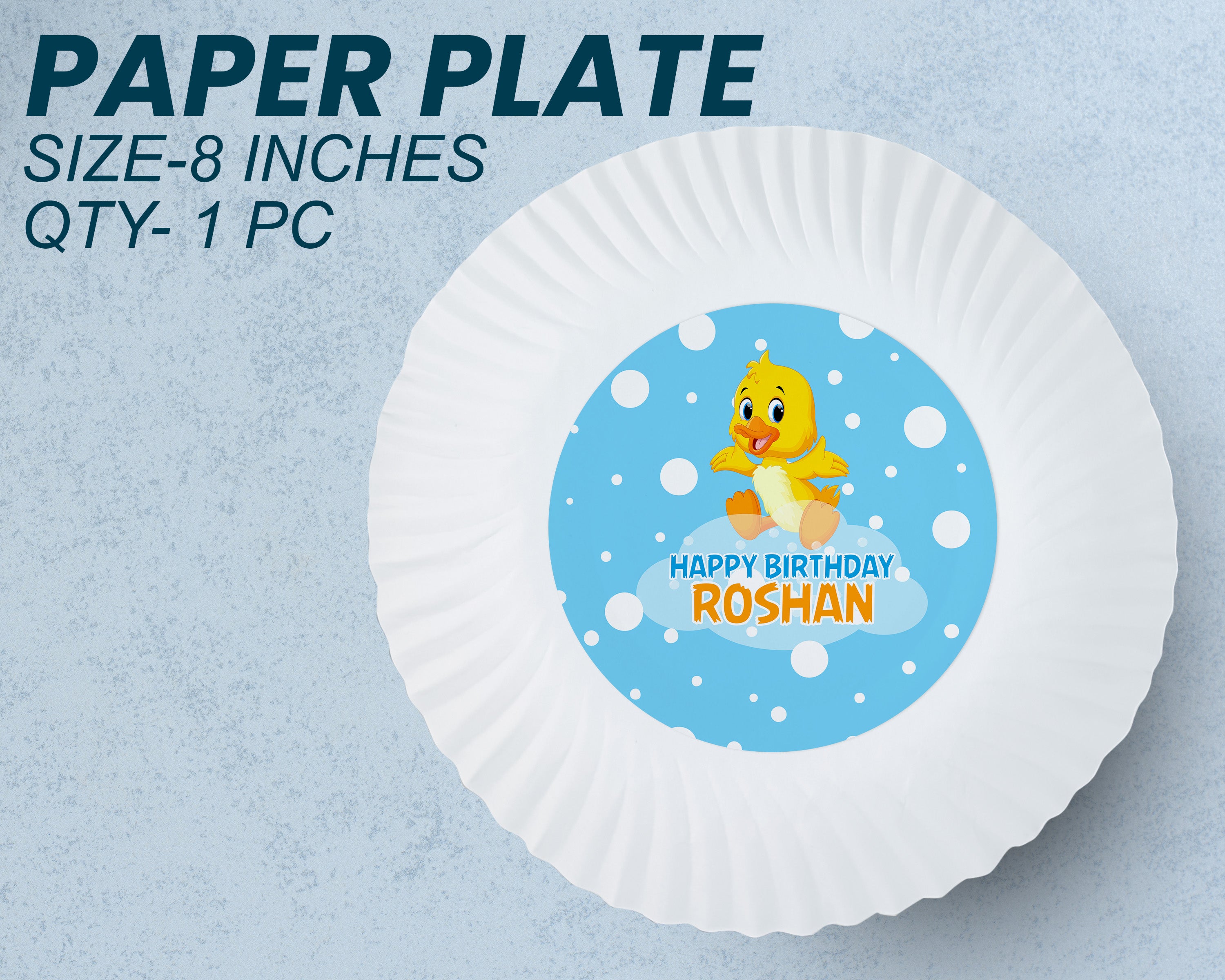 Duck Theme Party Cups and Plates Combo