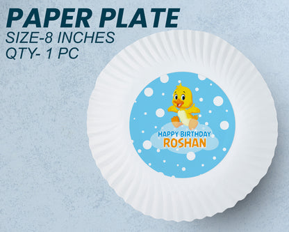 Duck Theme Party Cups and Plates Combo