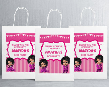 Girl Boss Baby Theme Oversized Return Gift Bag