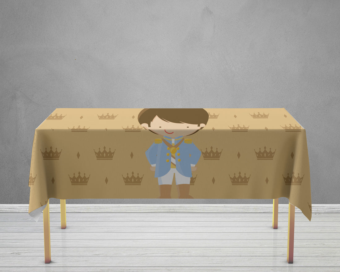 Prince Theme Cake Tablecover