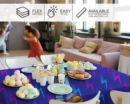 Electrician Theme Cake Tablecover