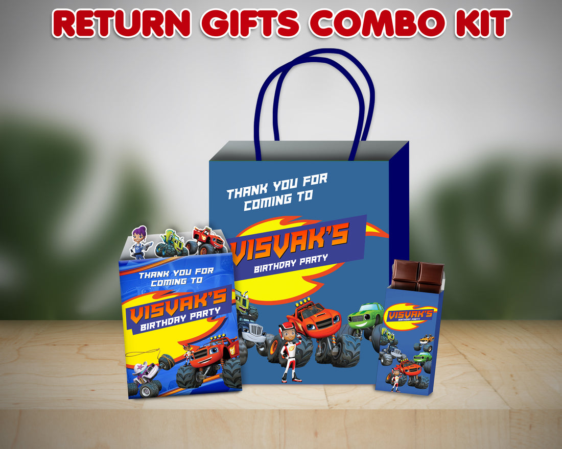 Blaze and the Monster Theme Return Gift Combo