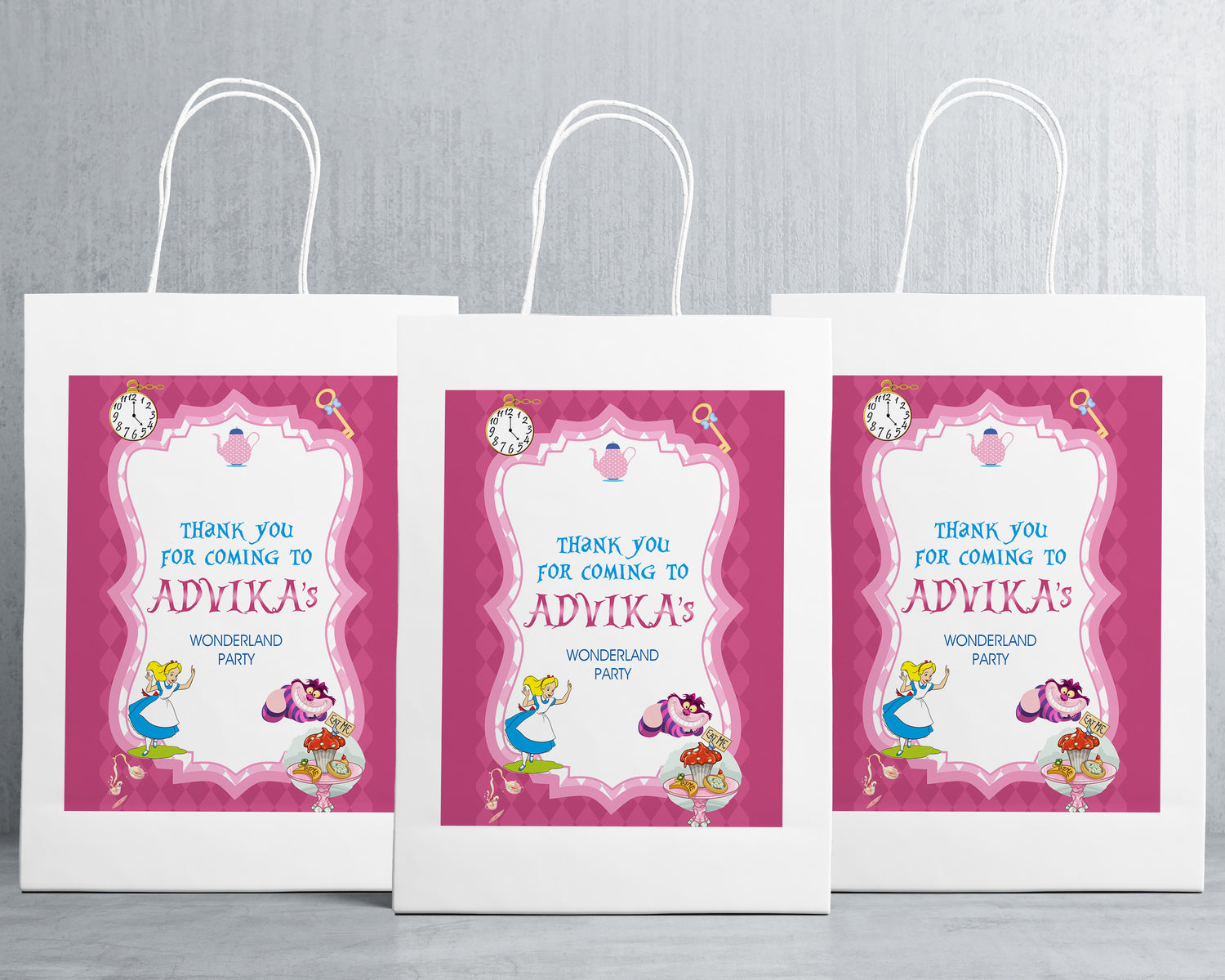 Alice In Wonderland  Theme Oversized Return Gift Bag - image 1 of 5 | Party Supplies India