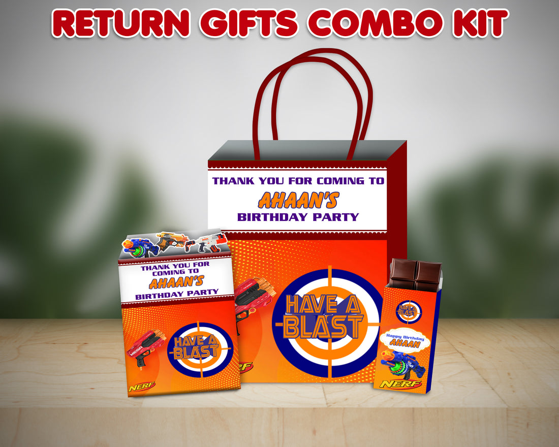 PSI Nerf Theme Return Gift Combo
