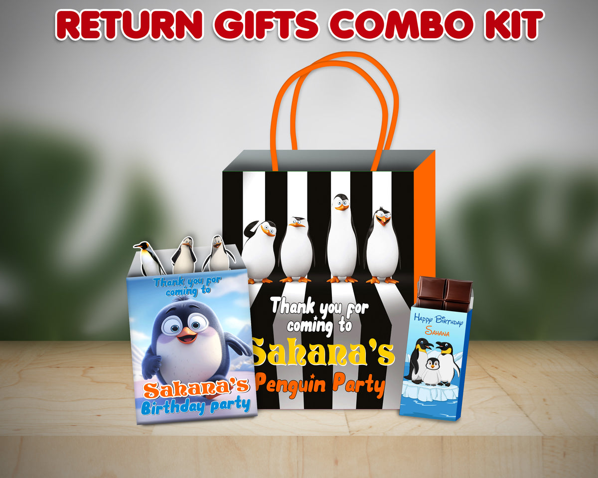 Penguin Theme Return Gift Combo | Theme Based Return Gifts – Party ...