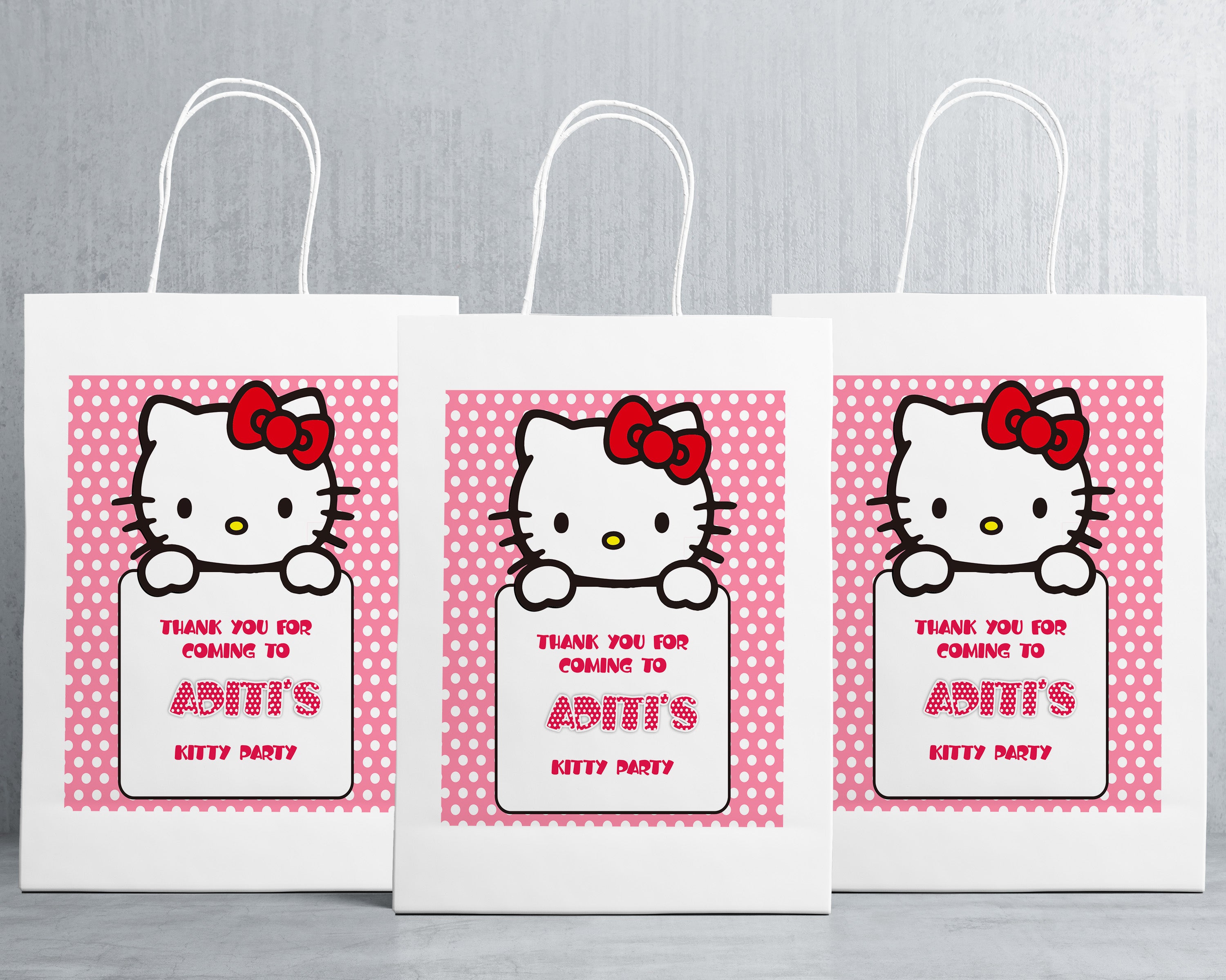 PSI Hello Kitty Theme Oversized Return Gift Bag