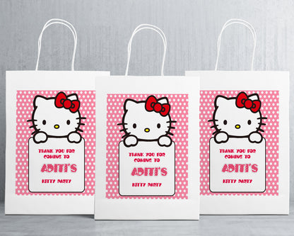 Hello Kitty Theme Oversized Return Gift Bag