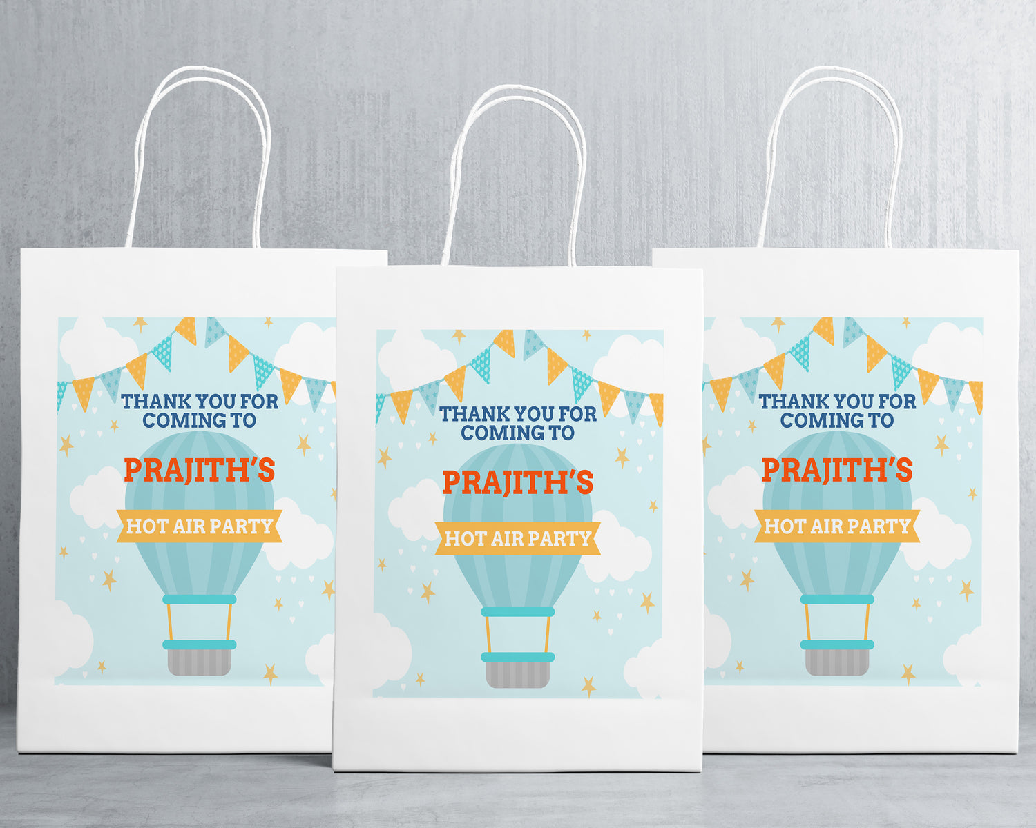 Hot Air Boy theme Oversized Return Gift Bag - image 1 of 5 | Party Supplies India
