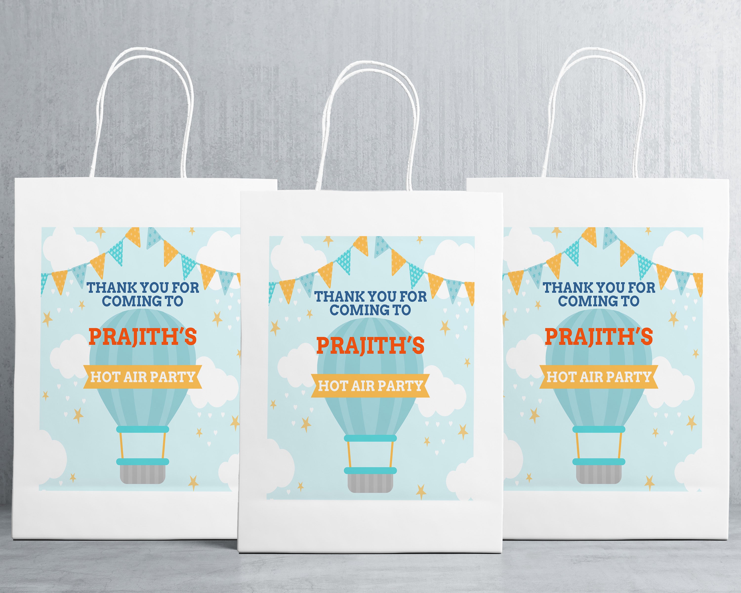 Hot Air Boy theme Oversized Return Gift Bag - image 1 of 5 | Party Supplies India