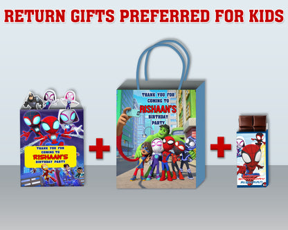 Spidey Theme Return Gift Combo