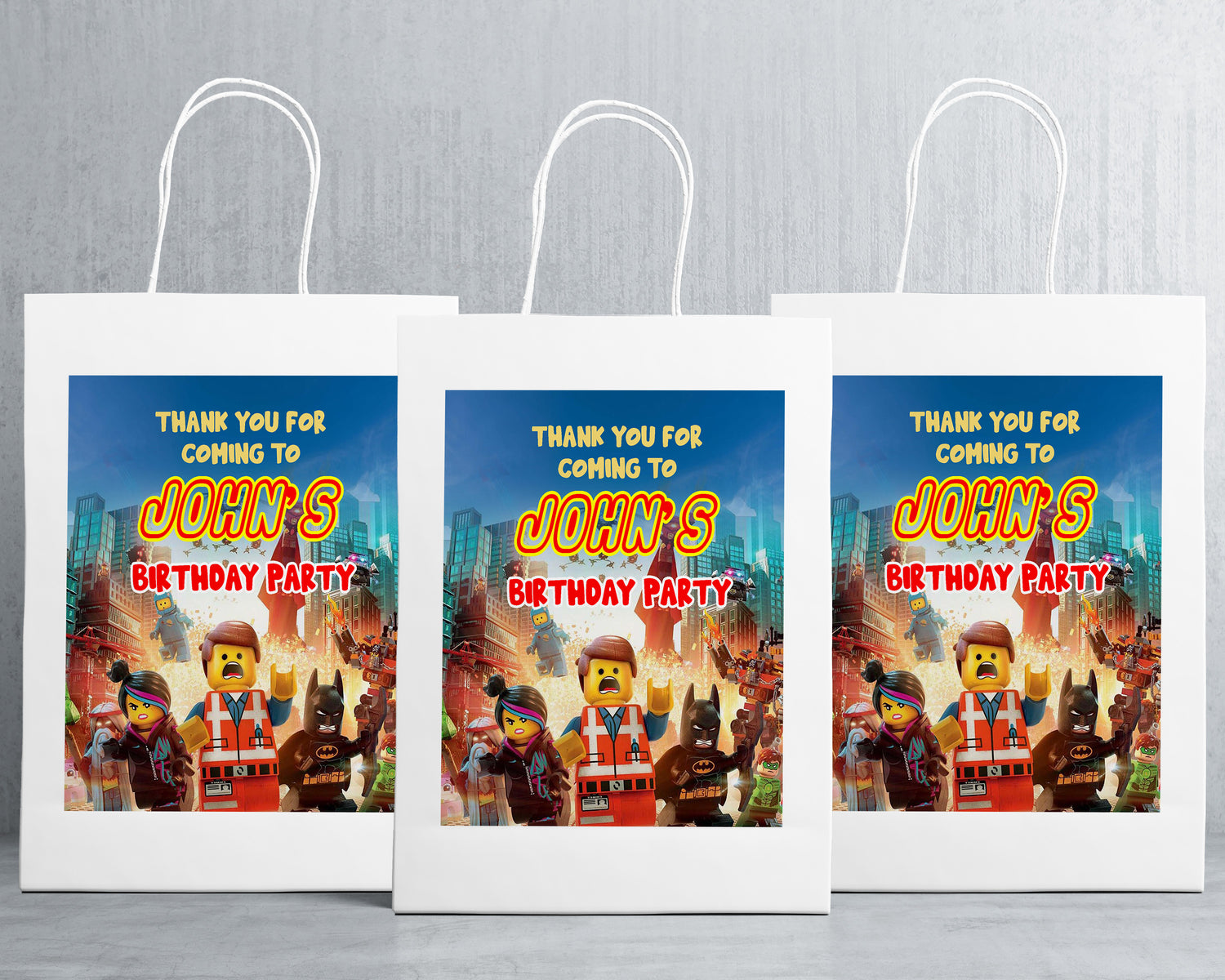 LEGO Theme Oversized Return Gift Bag - image 1 of 5 | Party Supplies India