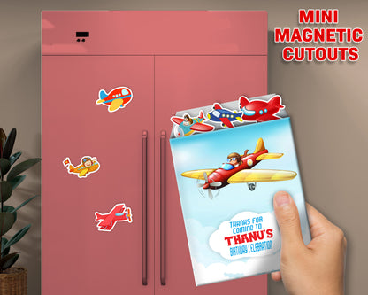 Aeroplane Theme Mini Magnetic Return Gift Pack