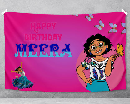 Encanto Theme Customized Backdrop