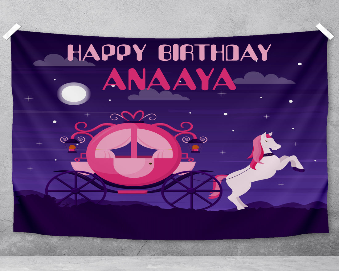 Princess Theme Customized Backdrop