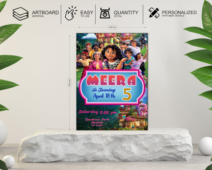 Encanto Theme Invite